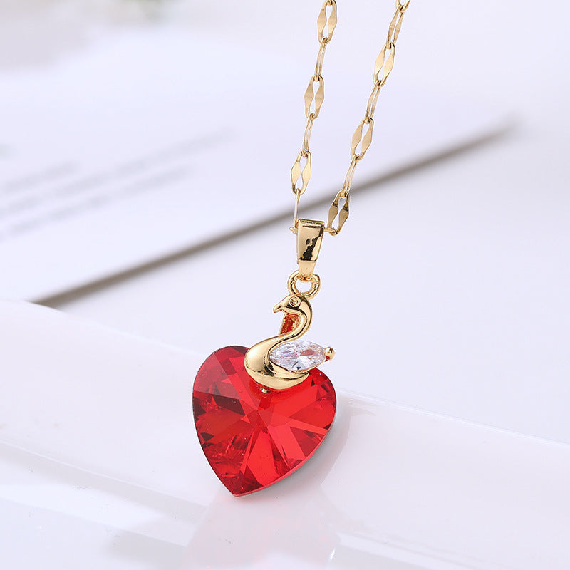 Heart Of The Sea Necklace Matching Jewelry Gold Plated Necklace
