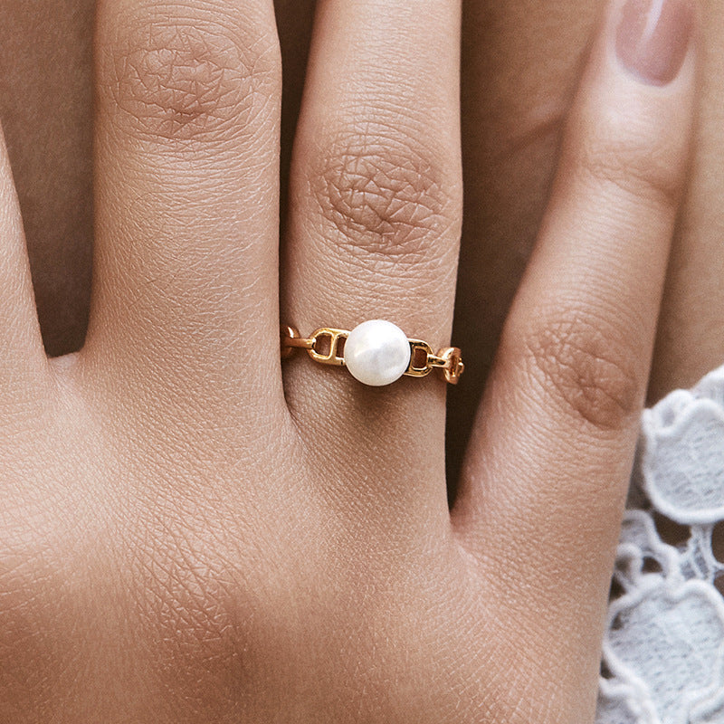 Elegant High-grade Opening Adjustable Ring Color Retention