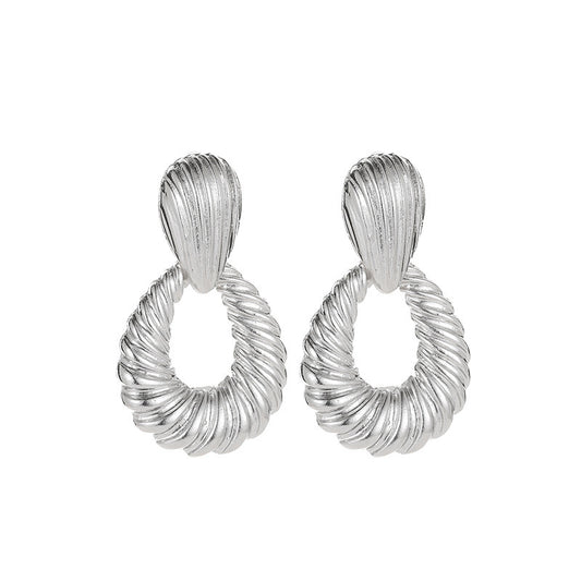 Geometric Drop Earrings Punk Style Small Jewelry