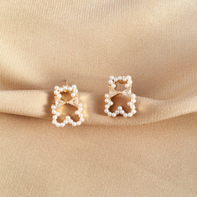 Stud Earrings Temperament Geometric Shape Earrings New Personality