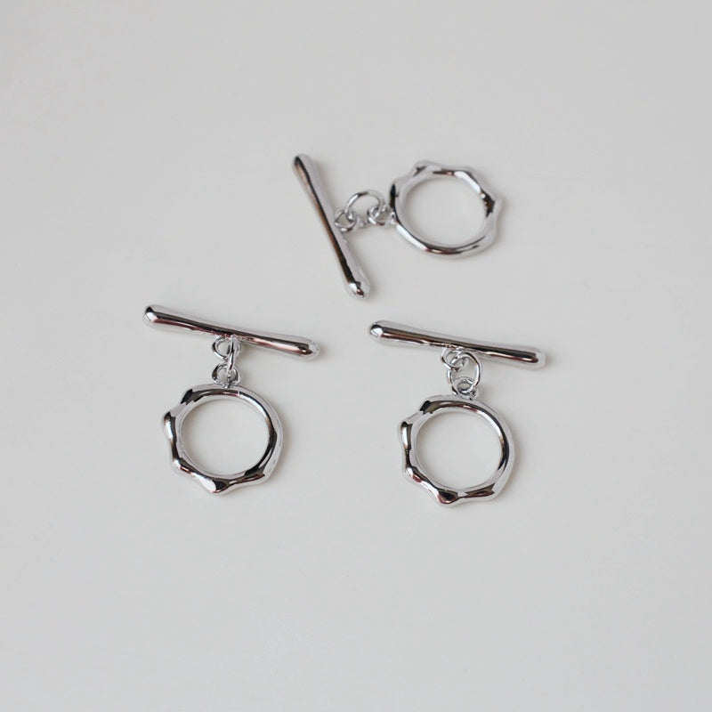 Gold Copper-plated Gold Color Retaining Buckle Tail Buckle Necklace Bracelet Clasp Connector