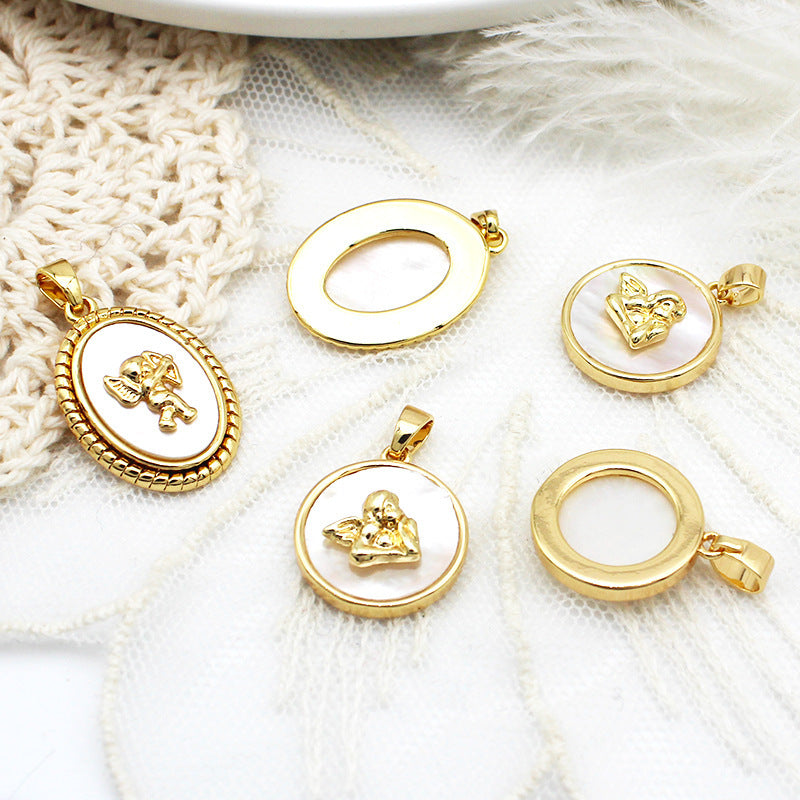 DIY Jewelry Accessories Copper Plated 18K Real Gold