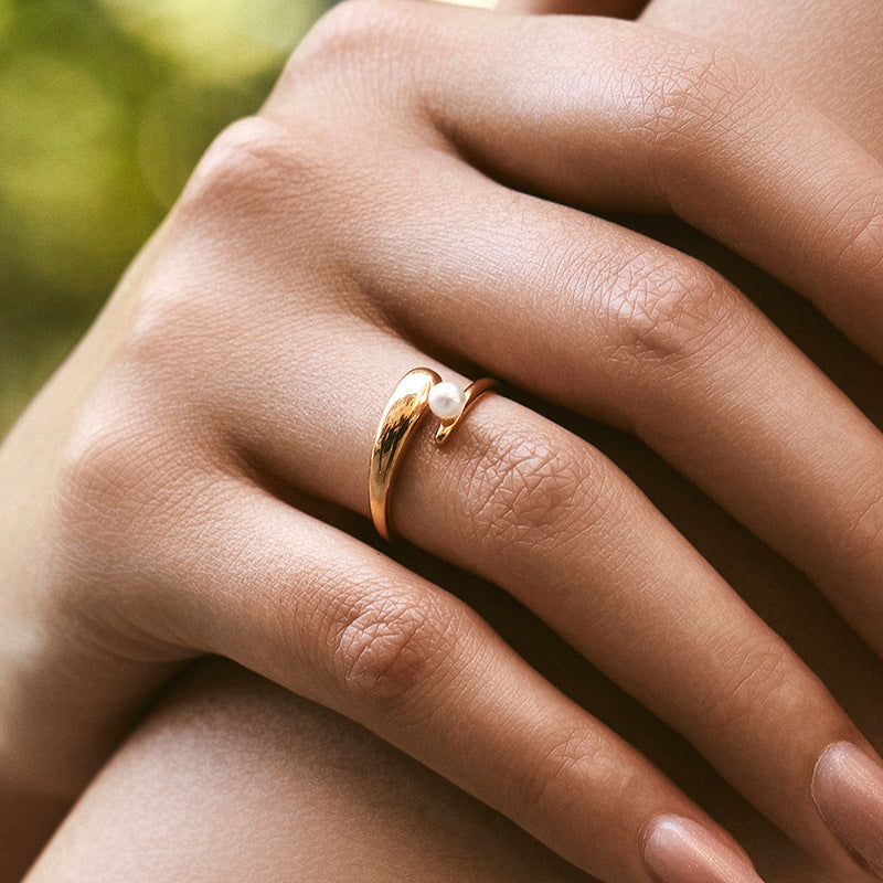 Elegant High-grade Opening Adjustable Ring Color Retention