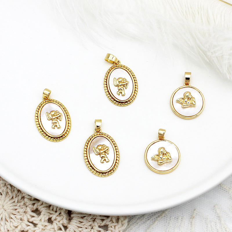 DIY Jewelry Accessories Copper Plated 18K Real Gold