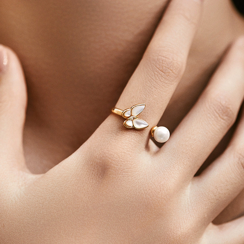 Elegant High-grade Opening Adjustable Ring Color Retention