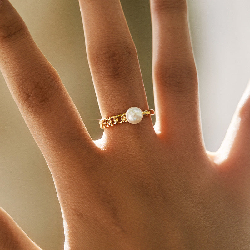 Elegant High-grade Opening Adjustable Ring Color Retention