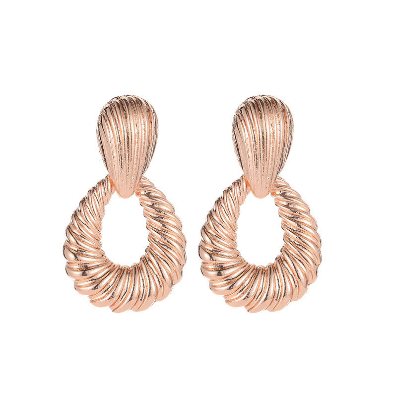 Geometric Drop Earrings Punk Style Small Jewelry