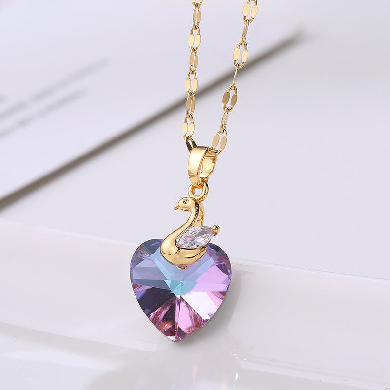 Heart Of The Sea Necklace Matching Jewelry Gold Plated Necklace