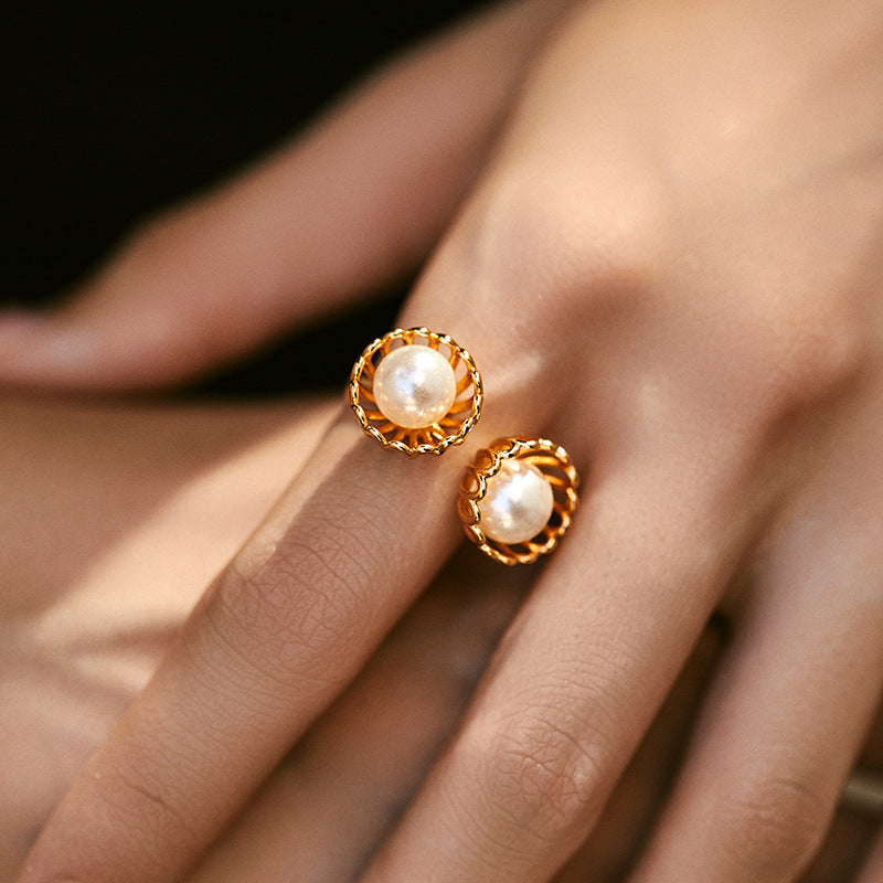 Elegant High-grade Opening Adjustable Ring Color Retention