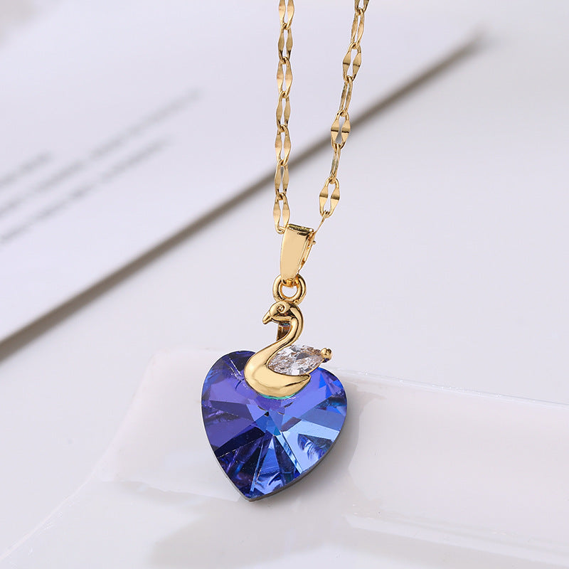 Heart Of The Sea Necklace Matching Jewelry Gold Plated Necklace